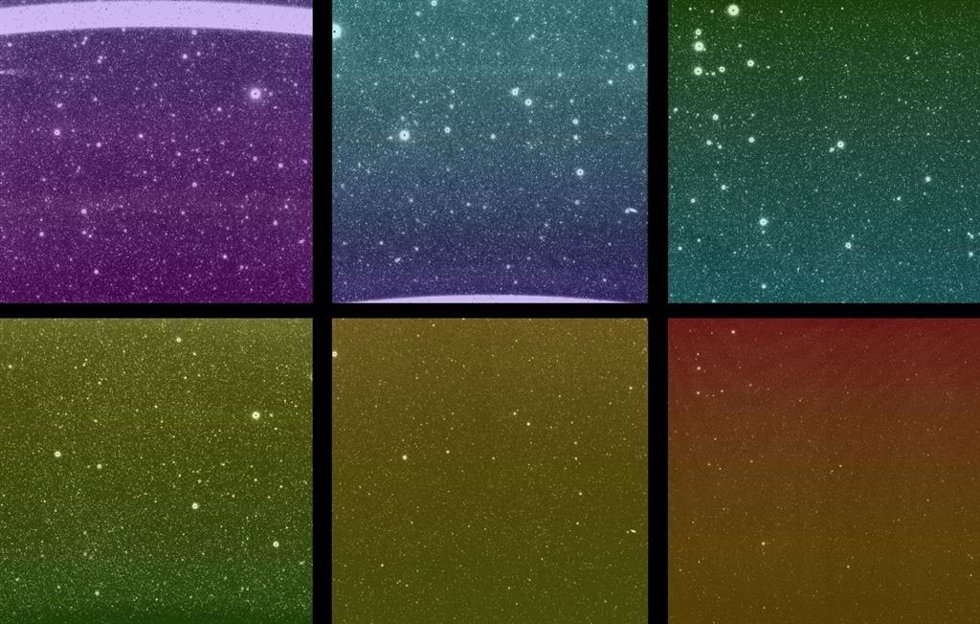 El observatorio SPHEREx de la NASA, que mapeará millones de galaxias en todo el cielo, capturó una de sus primeras exposiciones el 27 de marzo.