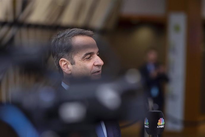 Imagen de archivo del primer ministro griego, Kyriakos Mitsotakis.