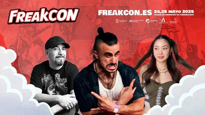 Míster Jägger, Tami Tamako, La Placita Amarilla y Nikotxan primeras confirmaciones para FreakCon 2025