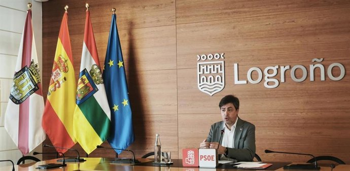 El portavoz del Grupo Municipal del PSOE en el Ayuntamiento de Logroño, Luis Alonso