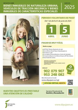 Cartel de la campaña de pago voluntario