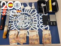 Desmantelados en San Juan de Aznalfarache (Sevilla) tres puntos de venta al menudeo de hachís y cocaína