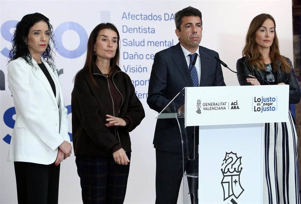 El 'president' de la Generalitat, Carlos Mazón, presenta la campaña de la Renta 2024