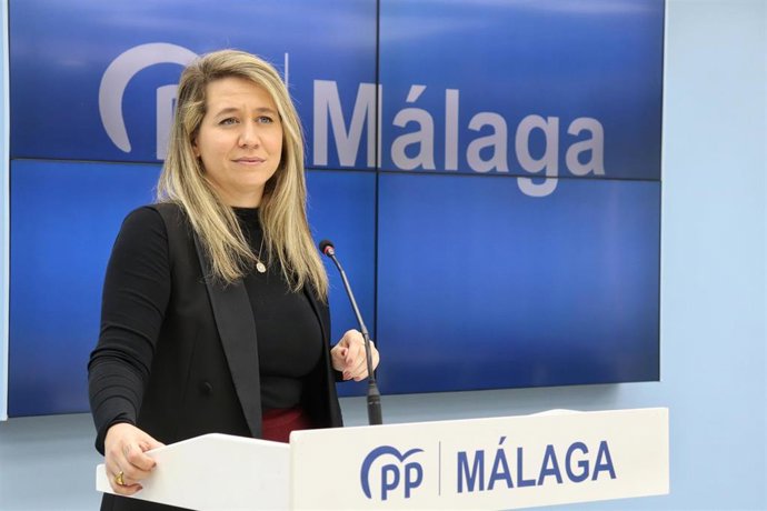 La parlamentaria andaluza por el PP de Málaga y presidenta provincial de Nuevas Generaciones, Jéssica Trujilo