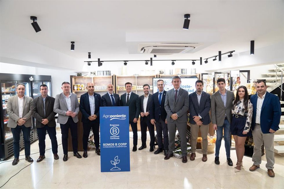 Presentación de la distinción B Corp en el Espacio Gourmet 'Sabores Almería'.