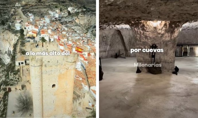 O vilarejo em Albacete, cercado por montanhas, onde você pode dormir em casas de caverna e se sentir como se estivesse em um conto de fadas.
