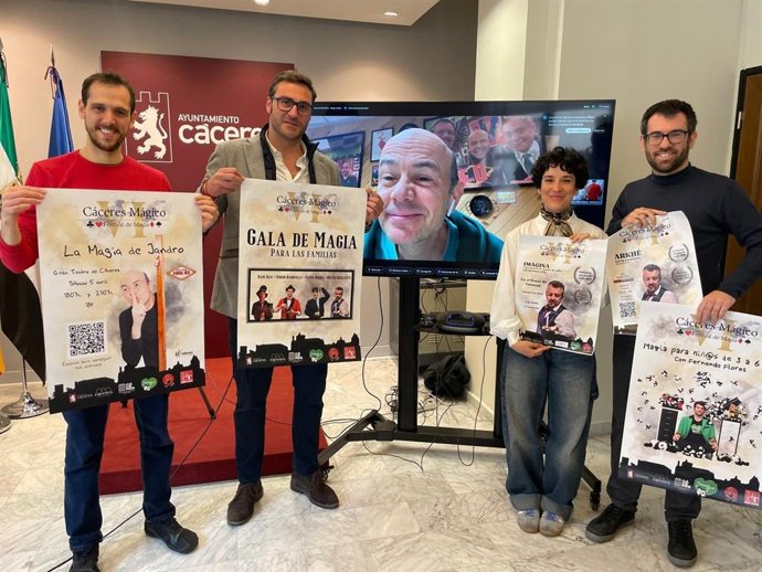 Presentación del Festival de Magia de Cáceres