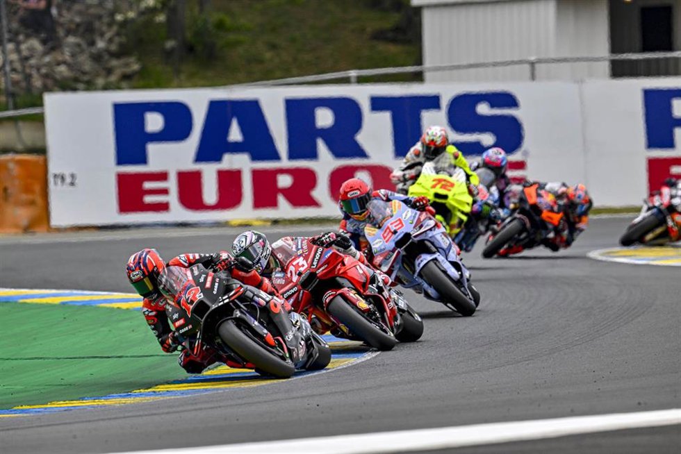 Archivo - Carrera de MotoGP en Le Mans, en el GP Francia 2024