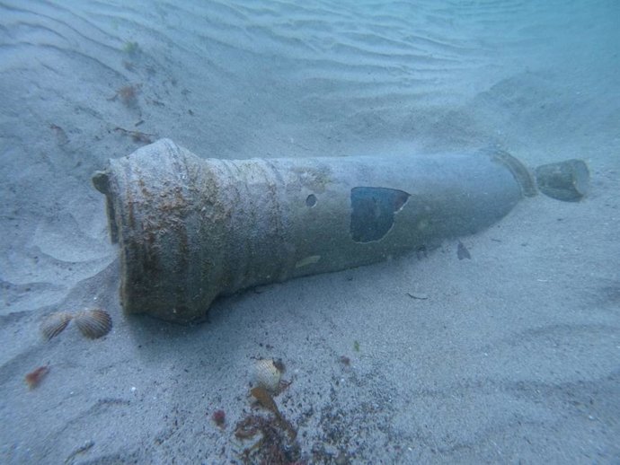 Restos arqueológicos encontrados.