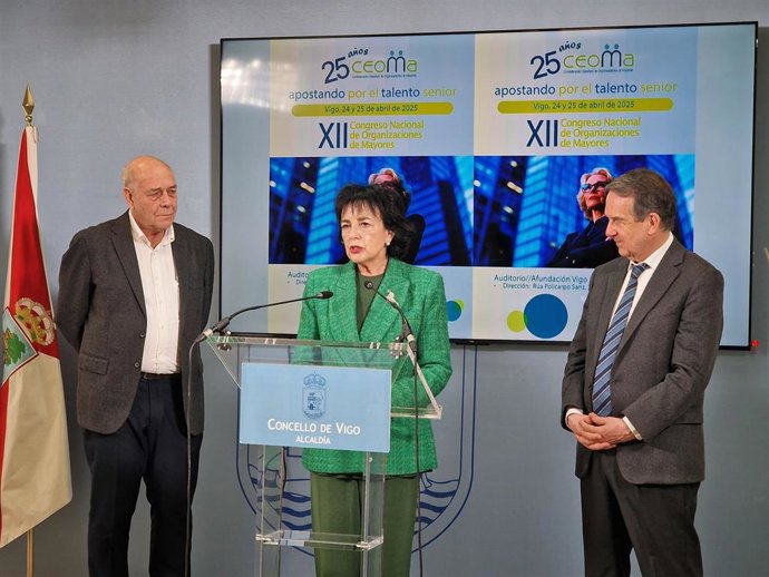 Imagen de la presentación del Congreso de Ceoma en Vigo.