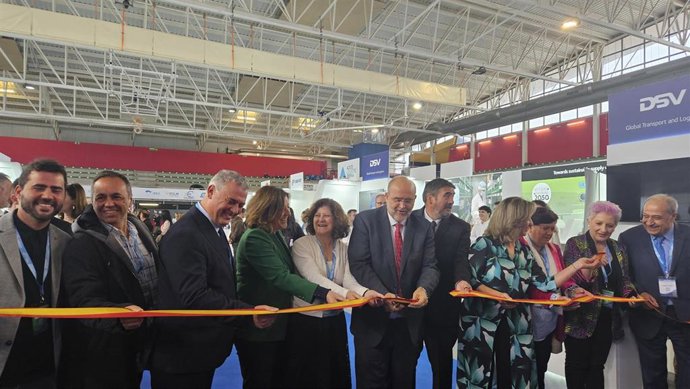 Inauguración de la Feria Logistics Spain.