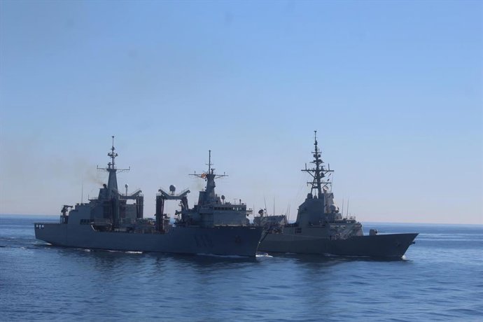 Los buques recalarán en la capital de la Costa del Sol tras haber participado en el ejercicio de la Armada y de la OTAN Dynamic Mariner/Flotex-25.