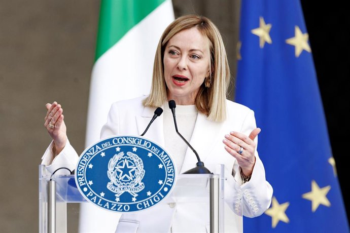 Giorgia Meloni, primera ministra de Italia