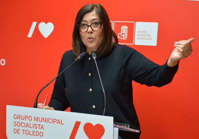La concejala del PSOE en el Ayuntamiento de Toledo Alicia Escalante.