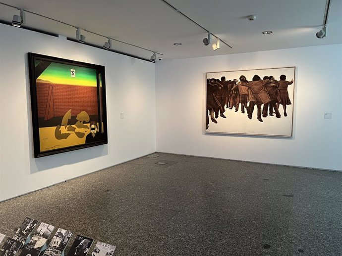 'El abrazo' de Juan Genovés vuelve al Museo Reina Sofía como obra destacada de la nueva sala sobre la Transición