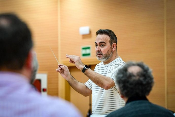 El nuevo director de la banda municipal de música de Palma, José Enrique Martínez Esteve.