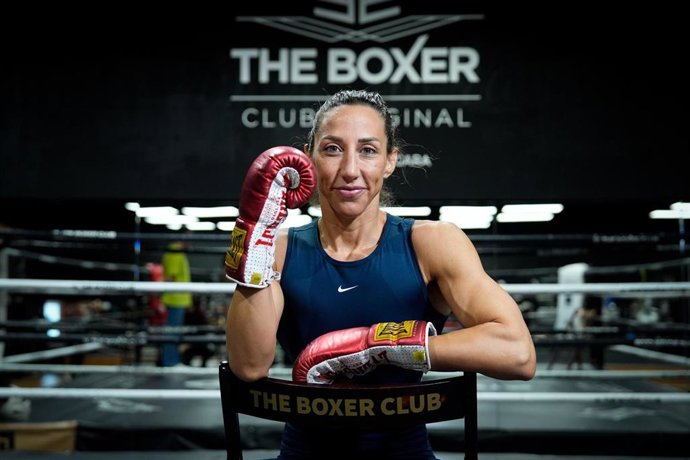 Archivo - La boxeadora española Jennifer Miranda, en The Boxer Club - Principe de Vergara, en una entrevista a Europa Press.