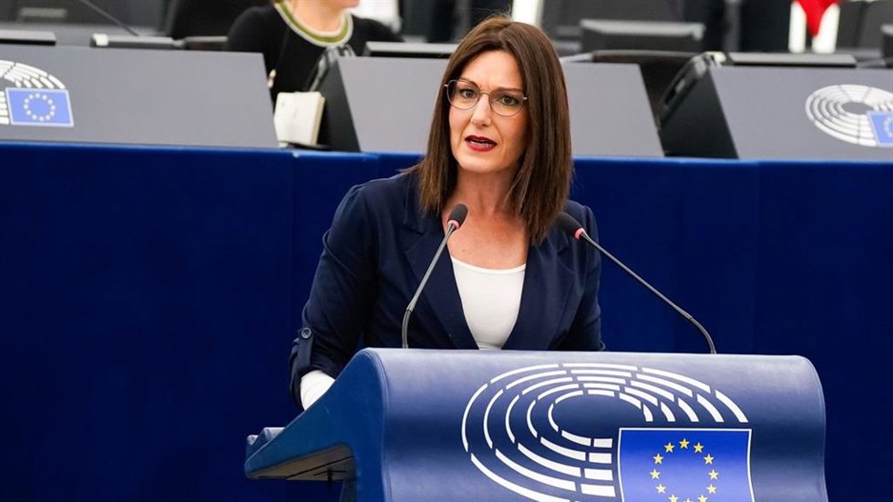 La europarlamentaria del PNV, Oihane Agirregoitia