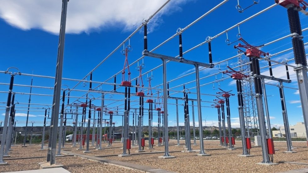 Archivo - Estación eléctrica.