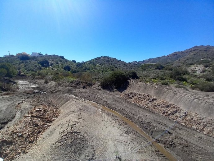 La Junta invierte más de 2,5 millones de euros en la restauración de tres ramblas en Mojácar (Almería).