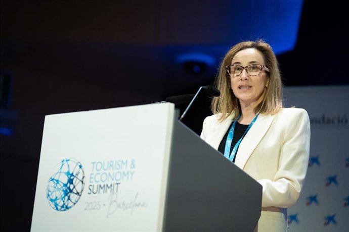 La directora del Aeropuerto de Barcelona-El Prat, Eva Valenzuela