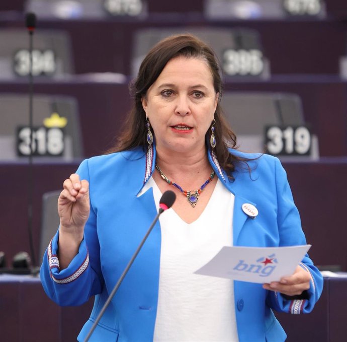 La eurodiputada del BNG, Ana Miranda.