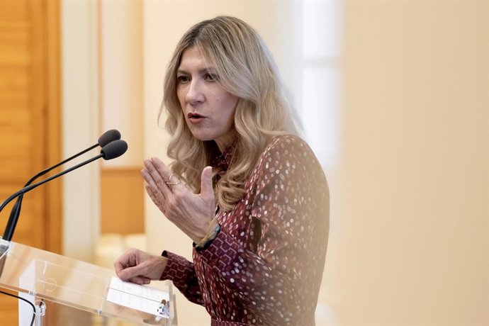 Archivo - La Vicepresidenta Del Gobierno De Aragón, Mar Vaquero, En Una Imagen De Archivo.