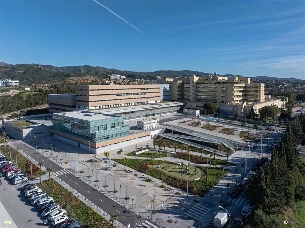 Archivo - El proyecto de ampliación del Hospital Universitario Costa del Sol (HUCS) de Marbella (Málaga) ya está ejecutado al 95%, según ha anunciado la consejera de Salud y Consumo de la Junta de Andalucía, Rocío Hernández.