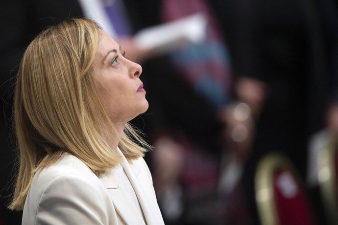 La primera ministra de Italia, Giorgia Meloni