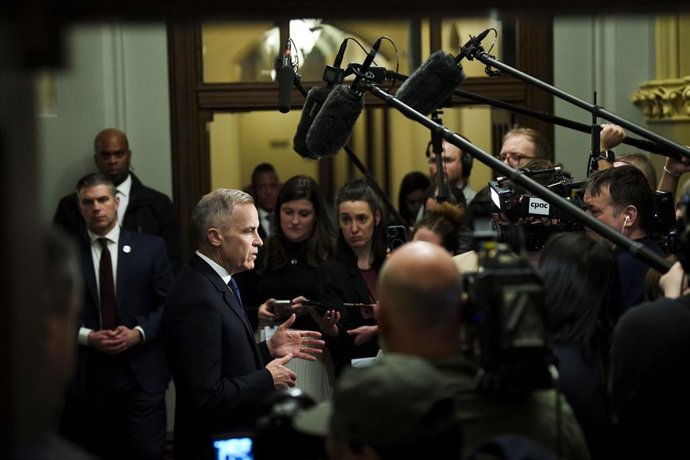 El primer ministro de Canadá, Mark Carney 