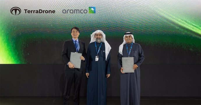 MOU Signing Ceremony Between Terra Drone and Aramco
