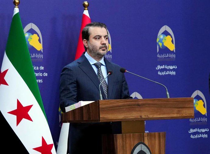 El ministro de Exteriores sirio, Asaad al Shaibani