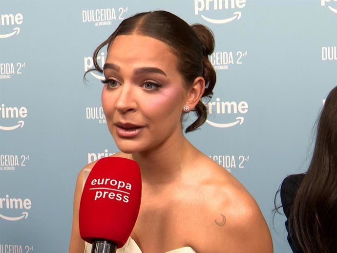 Laura Escanes en el estreno de la segunda temporada de 'Dulceida al desnudo'