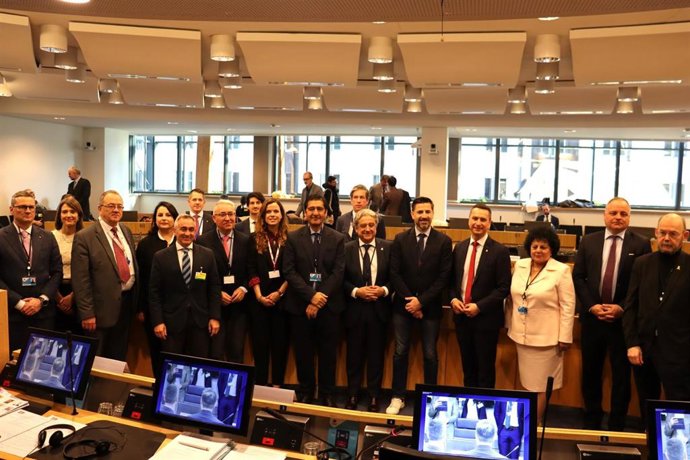 Acto de arranque del Intergrupo del Vino en la sede del Comité de las Regiones en Bruselas.