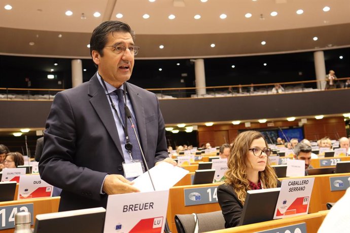 José Manuel Caballero, en el Comité de las Regiones