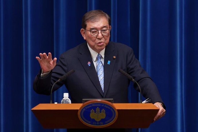 Primeiro-ministro do Japão, Shigeru Ishiba.
