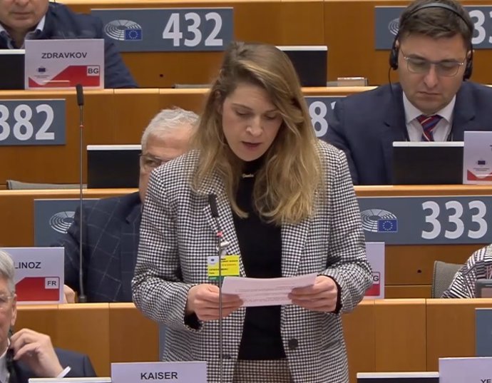 La diputada de Compromís en Les Cortes Valencianes Paula Espinosa.