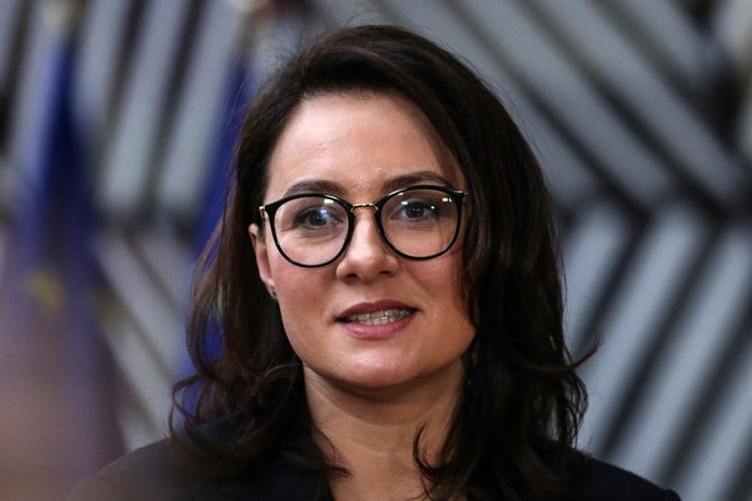 Archivo - Arquivo - A vice-primeira-ministra e ministra do Desenvolvimento Econômico e Comércio da Ucrânia, Yulia Svyrydenko, em Bruxelas (arquivo)