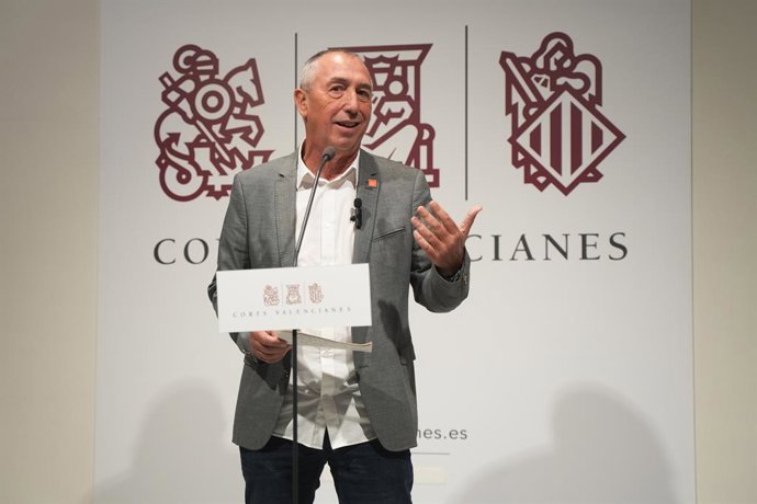 Archivo - Arxiu - El síndic de Compromís a Les Corts, Joan Baldoví, en imatge d'arxiu.