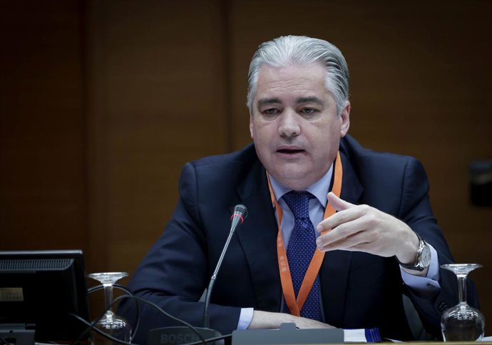 El fiscal superior de la Comunitat Valenciana, José Francisco Ortiz, compareix a Les Corts