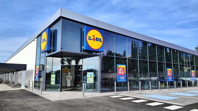 Archivo - Supermercado de Lidl 