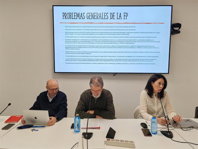 Rueda de prensa de FECCOO