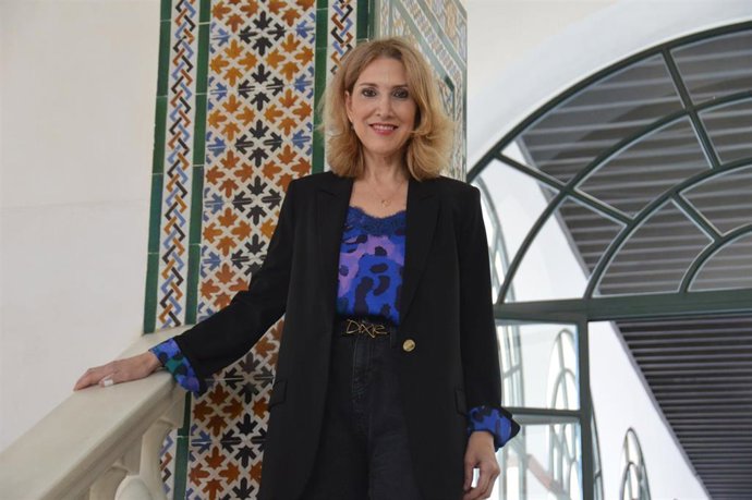 La parlamentaria andaluza del PP de Almería Julia Ibáñez.