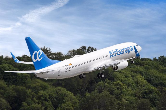Archivo - Air Europa da la bienvenida al año con vuelos desde 25 euros por trayecto