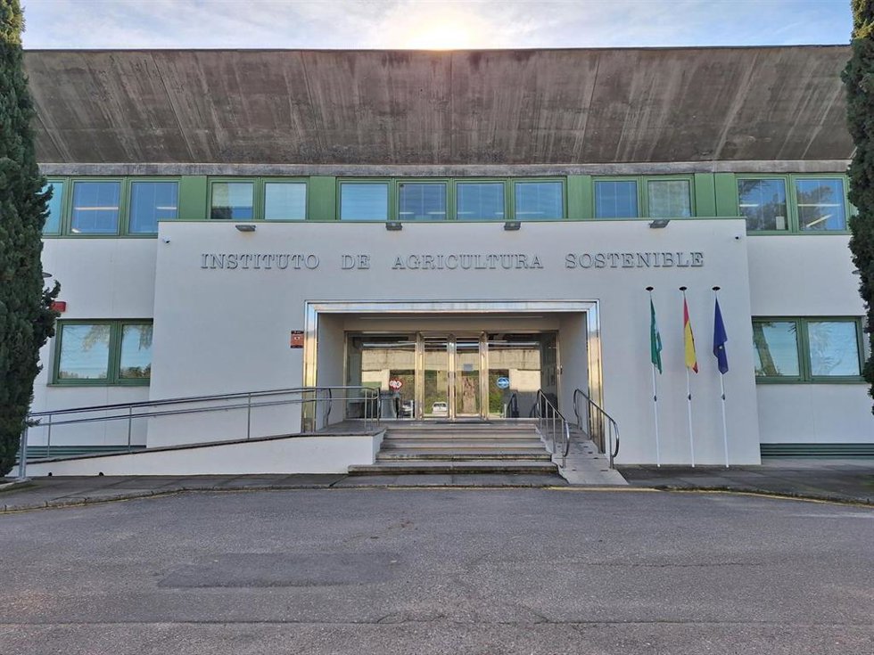 Fachada del Instituto de Agricultura Sostenible (IAS-CSIC) en Córdoba.