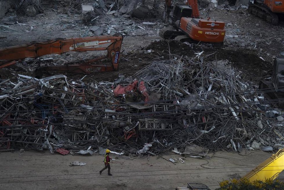 Daños causados por el terremoto de Birmania.