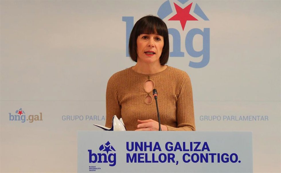La líder del BNG, Ana Pontón