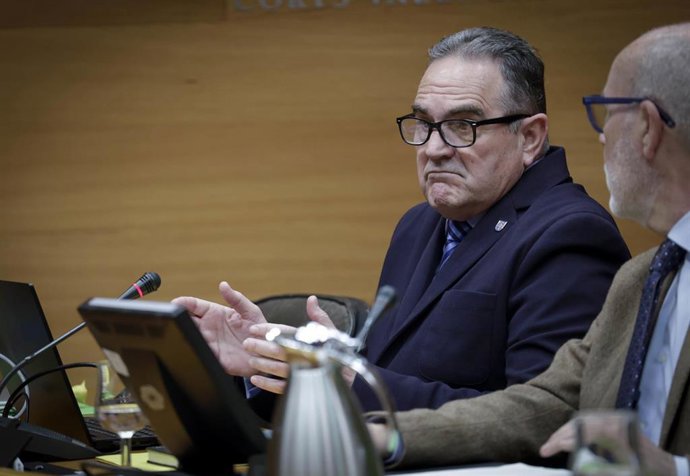 El vicepresidente segundo y conseller para la Recuperación, Francisco José Gan Pampols, comparece en Les Corts