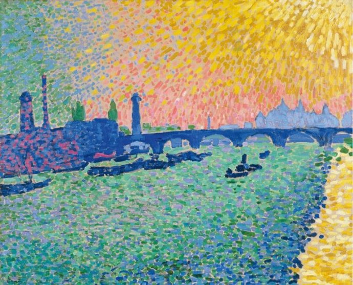 La Obra 'El Puente De Waterloo (1906)', De André Derain