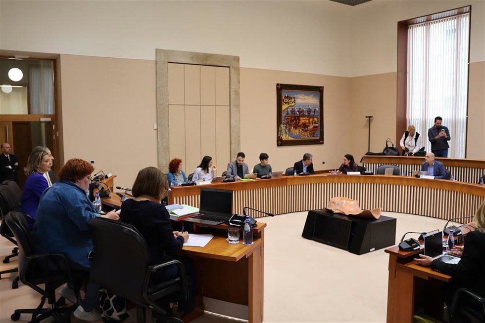 Comisión 5, de sanidad, política social y empleo del Parlamento gallego.